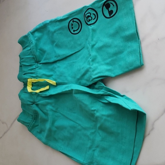 Spotted Zebra 3pk Knit Jersey Shorts in Green, Blue Camo & Black Size S (6/7) - Picture 3 of 13